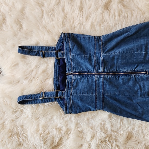 Kookai Australia Casella midi lentgth denim dress EUC size 6 - Picture 12 of 15